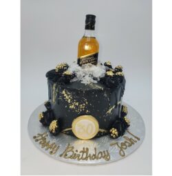 Alcohol Birthday Cake - OneCakeDown
